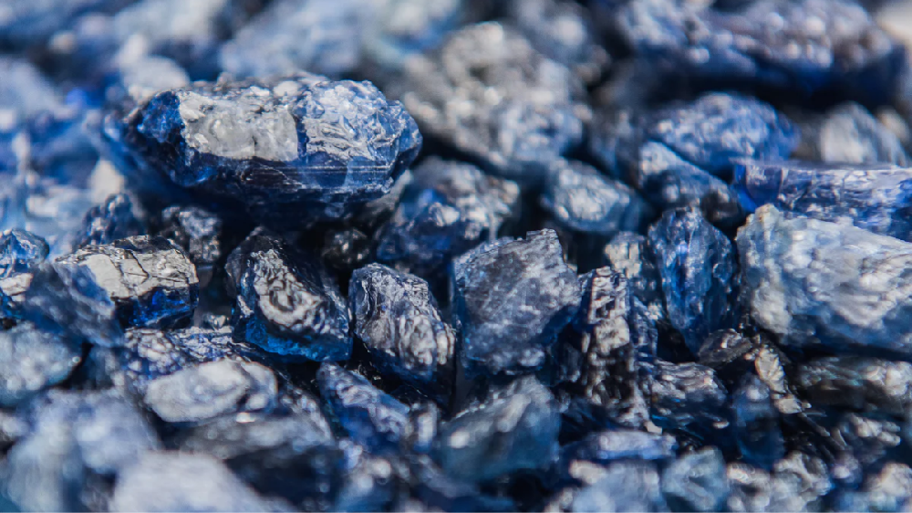Sapphire thô - Hình ảnh sapphire tự nhiên chưa qua gia công